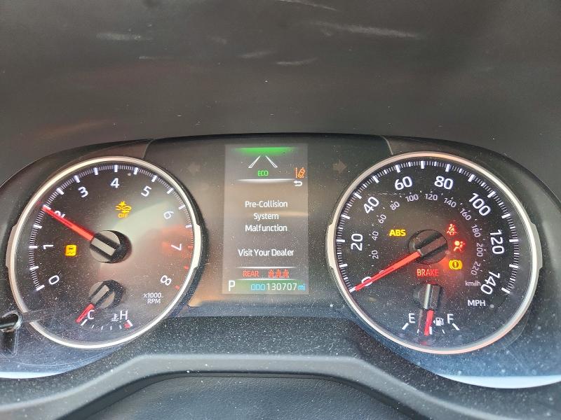2022 Toyota Rav4 VIN 2T3H1RFV1NW190191 COPART salvage auction — SIDE, CA - DIS/DLR/EXP ONLY CLEAN TITLE, sold $7,000 on 2026-08-19 (photo 9)