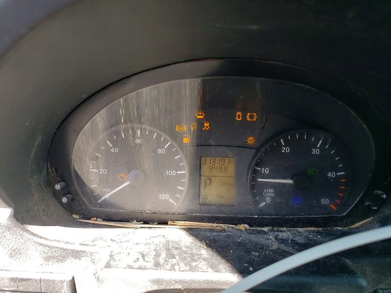 2012 Freightliner Sprinter VIN WDYPF4CC4C5678434 COPART salvage auction — FRONT END, WA - BILL OF SALE, sold $3,150 on 2026-08-19 (photo 9)