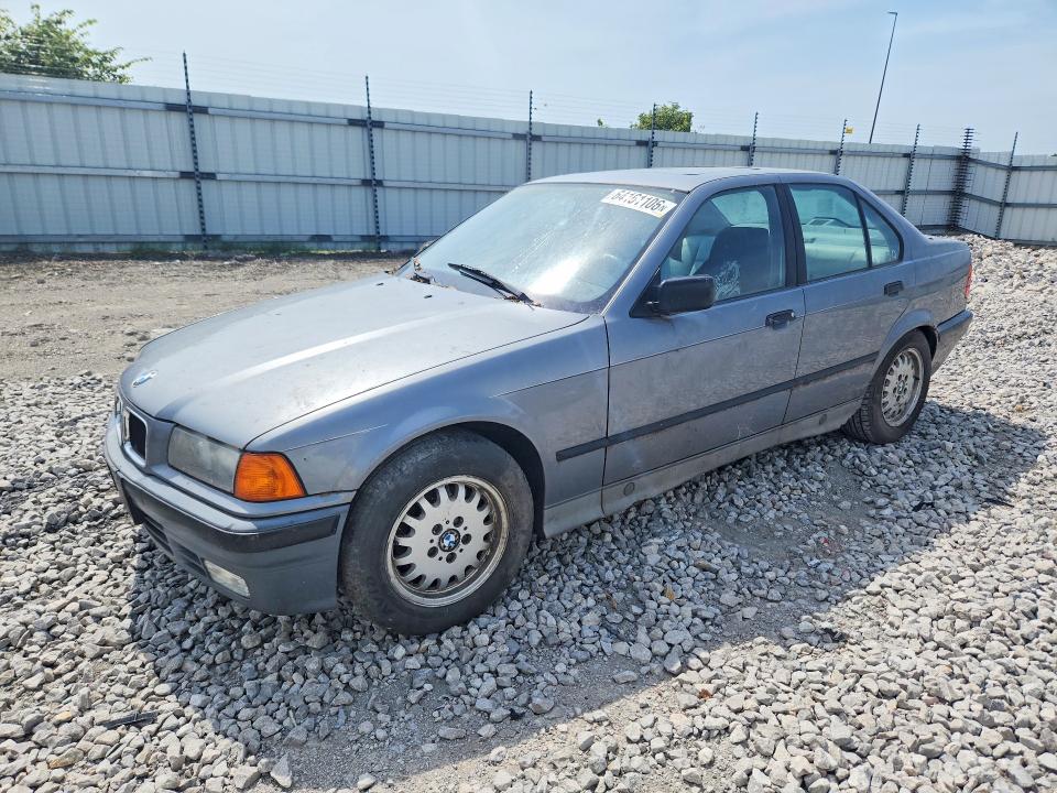 1992 BMW 3 series VIN WBACB4312NFF89656 COPART salvage auction — MINOR DENT/SCRATCHES, IL - CERTIFICATE OF TITLE, sold $225 on 2026-08-19 (photo 1)