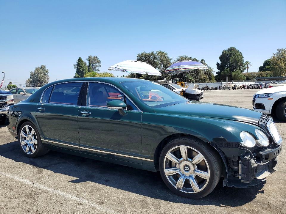 2007 Bentley Continenta VIN SCBBR93W87C041006 COPART salvage auction — VANDALISM, SC, sold $15,700 on 2026-08-26 (photo 4)
