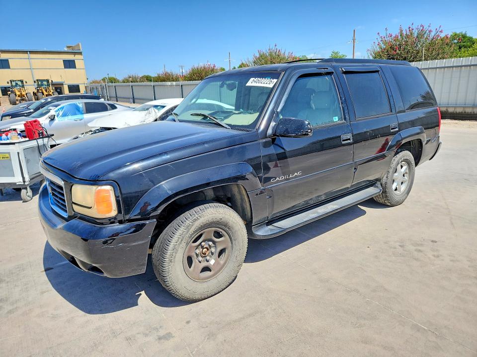 2000 Cadillac Escalade VIN 1GYEK63R8YR212336 COPART salvage auction — HAIL, TX - CERTIFICATE OF TITLE, sold $900 on 2026-08-22 (photo 1)