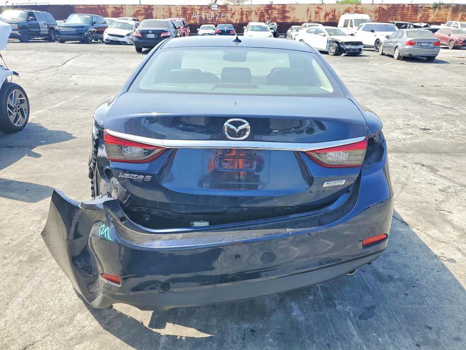 2015 Mazda 6 VIN JM1GJ1W51F1214325 COPART salvage auction — REAR END, Ca - Salvage Certificate, sold $3,000 on 2026-09-16 (photo 6)