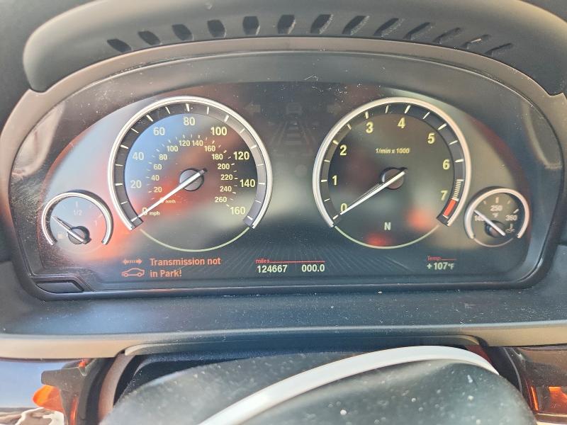 2014 BMW 5 series VIN WBA5B1C52ED475689 COPART salvage auction — NORMAL WEAR, Tx - Certificate Of Title, sold $1,200 on 2026-08-21 (photo 9)