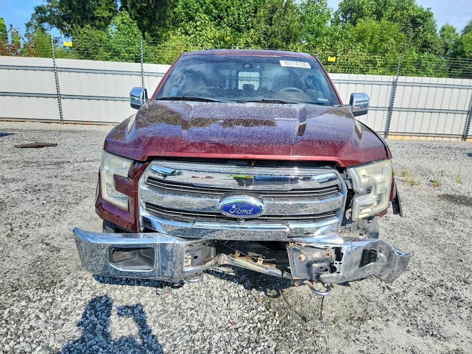 2015 Ford F150 VIN 1FTEW1EF9FFB47639 COPART salvage auction — FRONT END, SC - CERT OF TITLE-SALVAGE, sold $9,000 on 2026-08-19 (photo 5)
