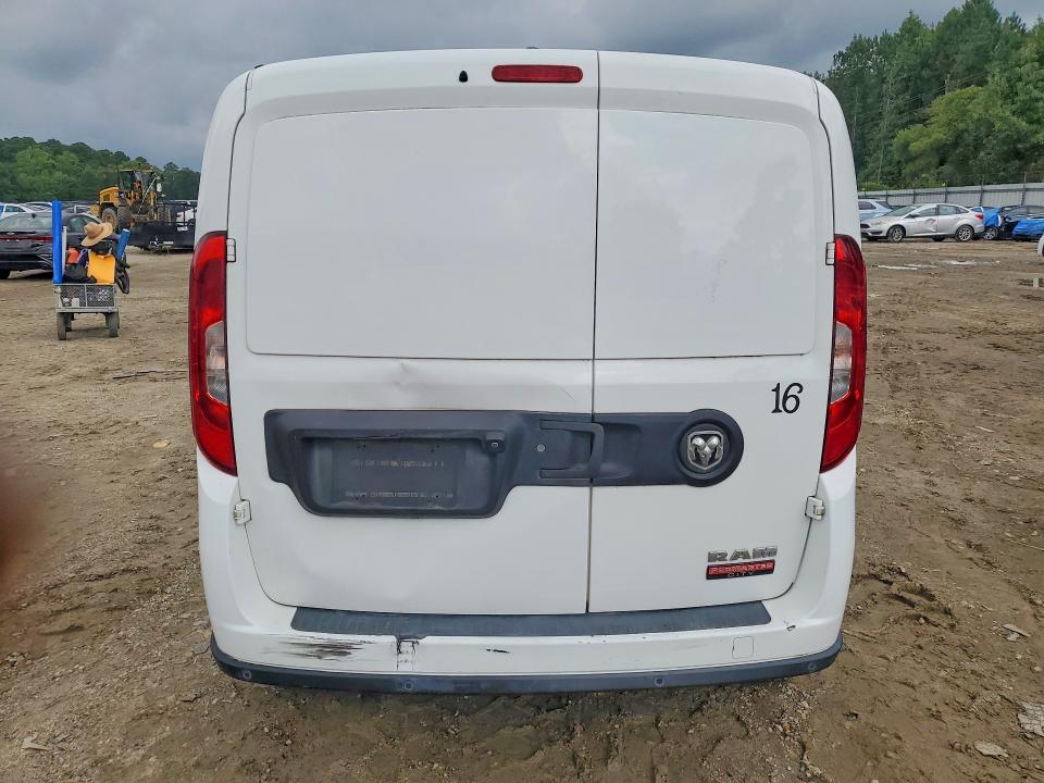 2017 Ram Promaster VIN ZFBERFBB2H6E39468 COPART salvage auction — MECHANICAL, Tx - Certificate Of Title, sold $300 on 2026-08-18 (photo 6)