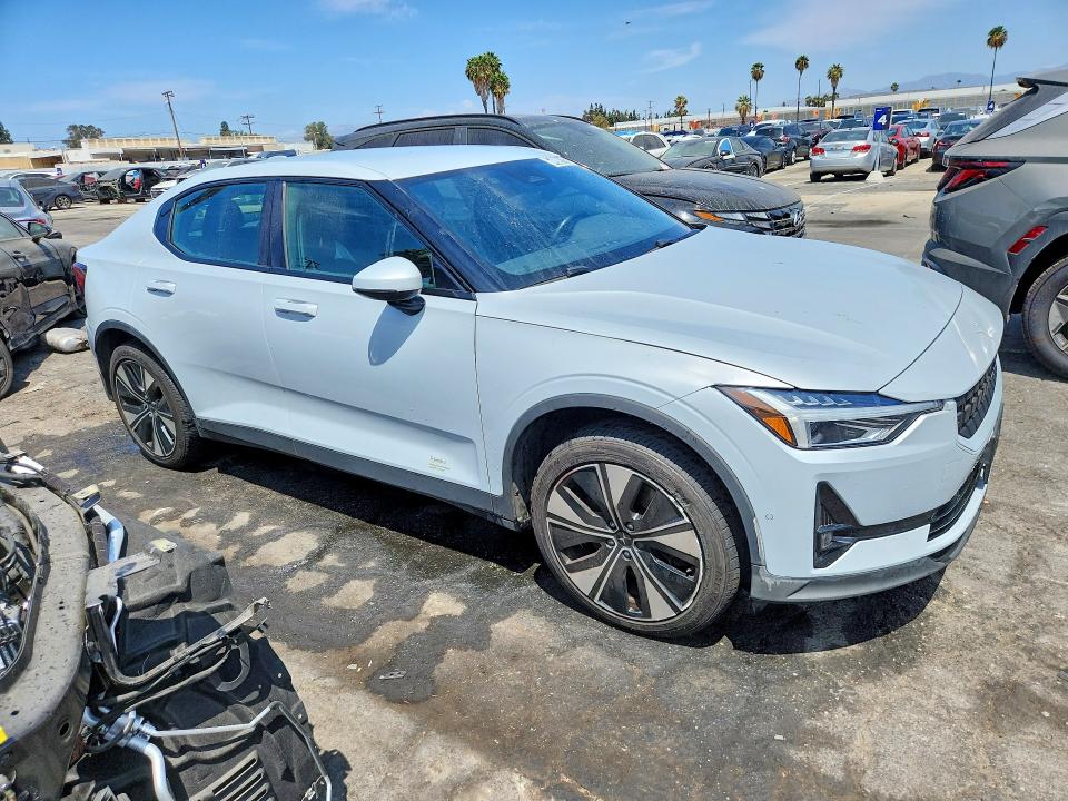 2023 Polestar 2 VIN YSMEG3KA0PL141298 COPART salvage auction — MECHANICAL, CA - CERTIFICATE OF TITLE, sold $6,900 on 2026-08-19 (photo 4)