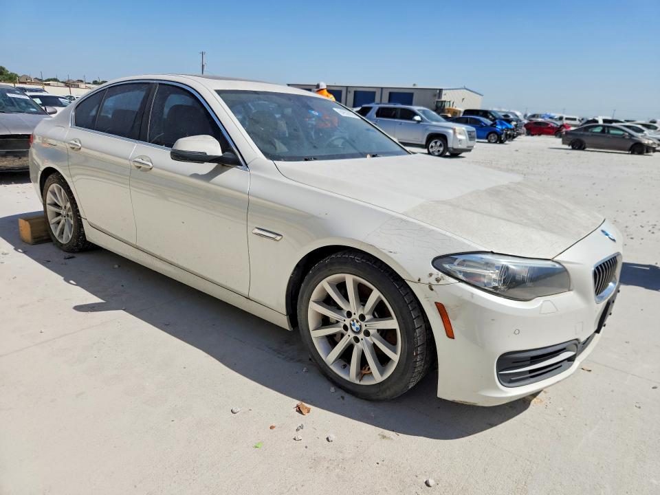 2014 BMW 5 series VIN WBA5B1C52ED475689 COPART salvage auction — NORMAL WEAR, Tx - Certificate Of Title, sold $1,200 on 2026-08-21 (photo 4)