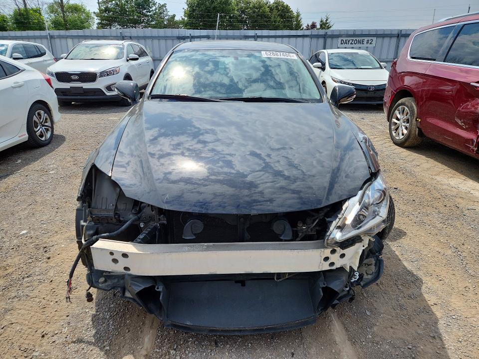 2011 Lexus Is VIN JTHCF5C29B5051457 COPART salvage auction — FRONT END, ON - PERMIT NO BRAND - UNFIT, sold $625 on 2026-08-25 (photo 5)