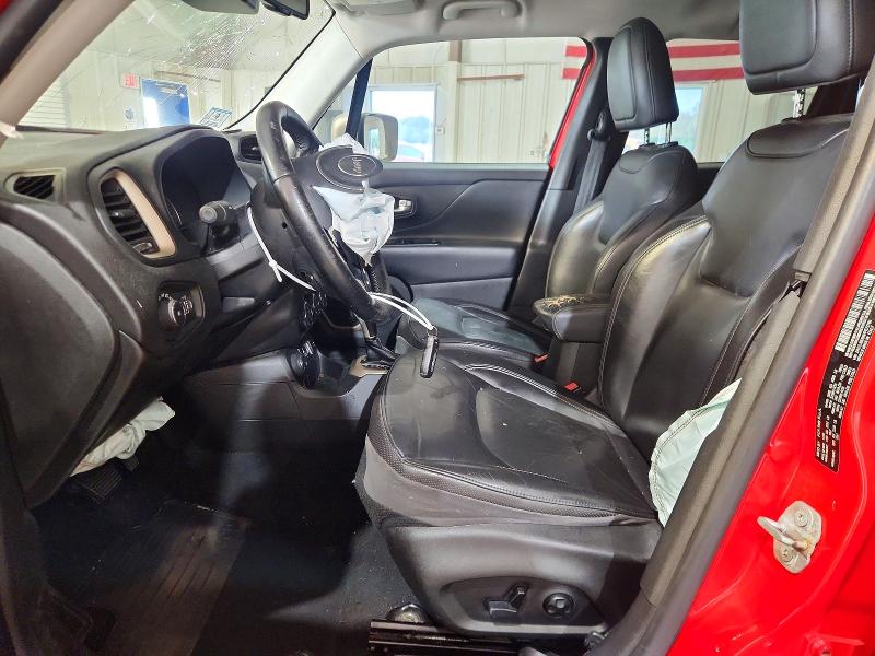 2017 Jeep Renegade VIN ZACCJBDB8HPE72793 COPART salvage auction — FRONT END, MA - CERT OF TITLE-SALVAGE (P), sold $400 on 2026-08-20 (photo 7)