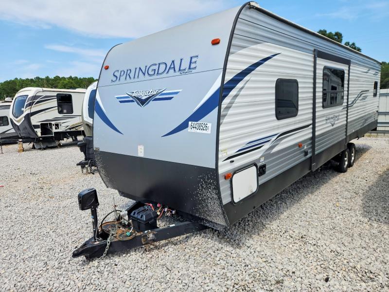 2020 Keystone Springdale VIN 4YDT32T26L3105428 COPART salvage auction — ROOF, ST, sold $5,200 on 2026-09-21 (photo 2)