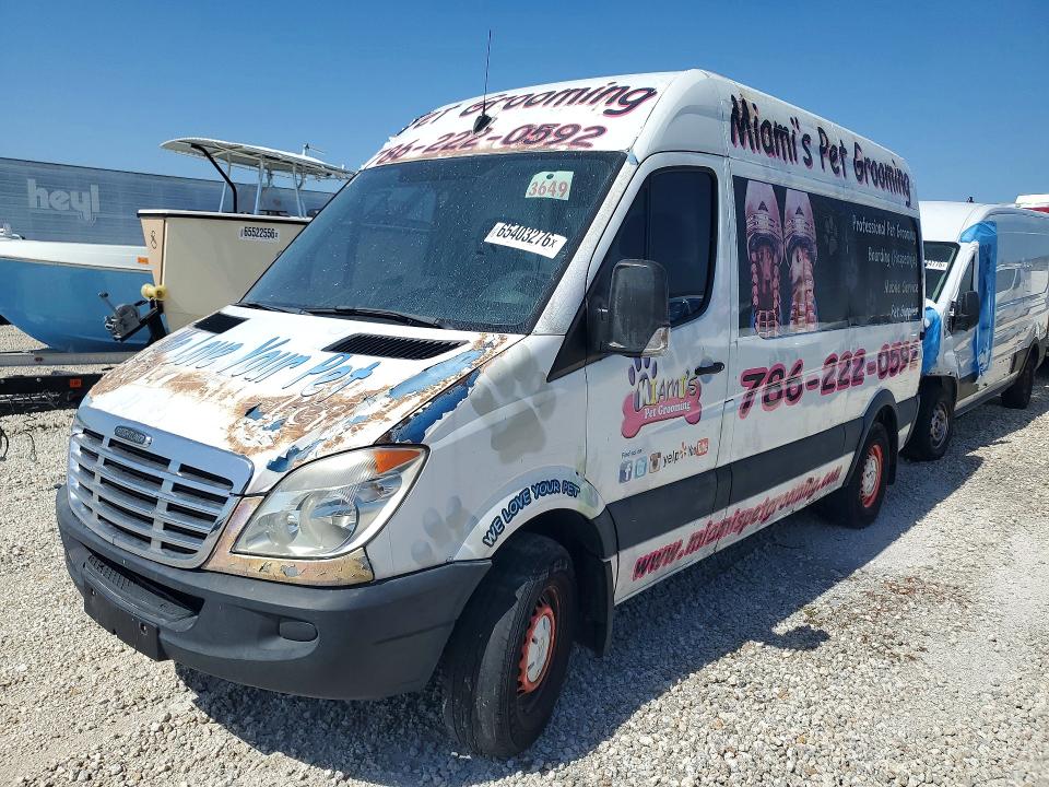 2010 Freightliner Sprinter VIN WDYPE7CC1A5486101 COPART salvage auction — MECHANICAL, FL - CERT OF TITLE SLVG REBUILDABLE, sold $2,050 on 2026-08-25 (photo 1)