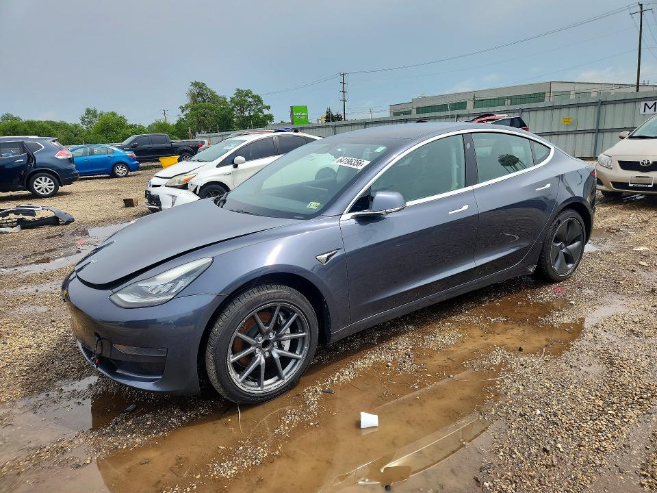 2019 Tesla Model 3 VIN 5YJ3E1EA6KF482516 COPART salvage auction — MINOR DENT/SCRATCHES, MD - CERTIFICATE OF TITLE, sold $7,100 on 2026-09-01 (photo 1)