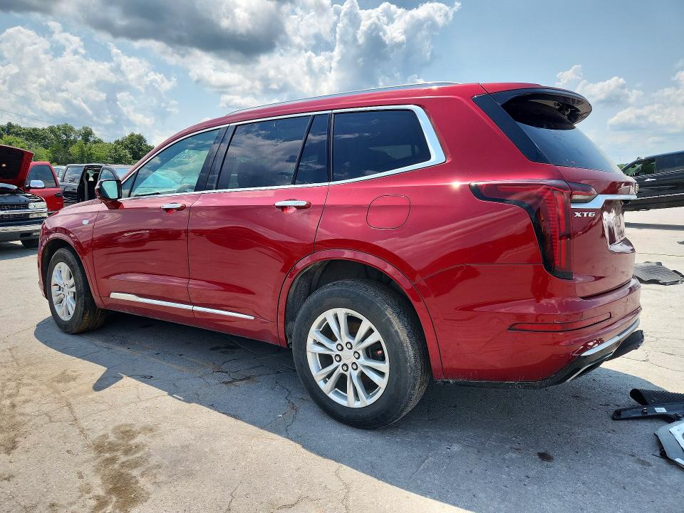 2021 Cadillac Xt6 VIN 1GYKPAR4XMZ163878 COPART salvage auction — FRONT END, TN - CERTIFICATE OF TITLE, sold $11,800 on 2026-08-24 (photo 2)