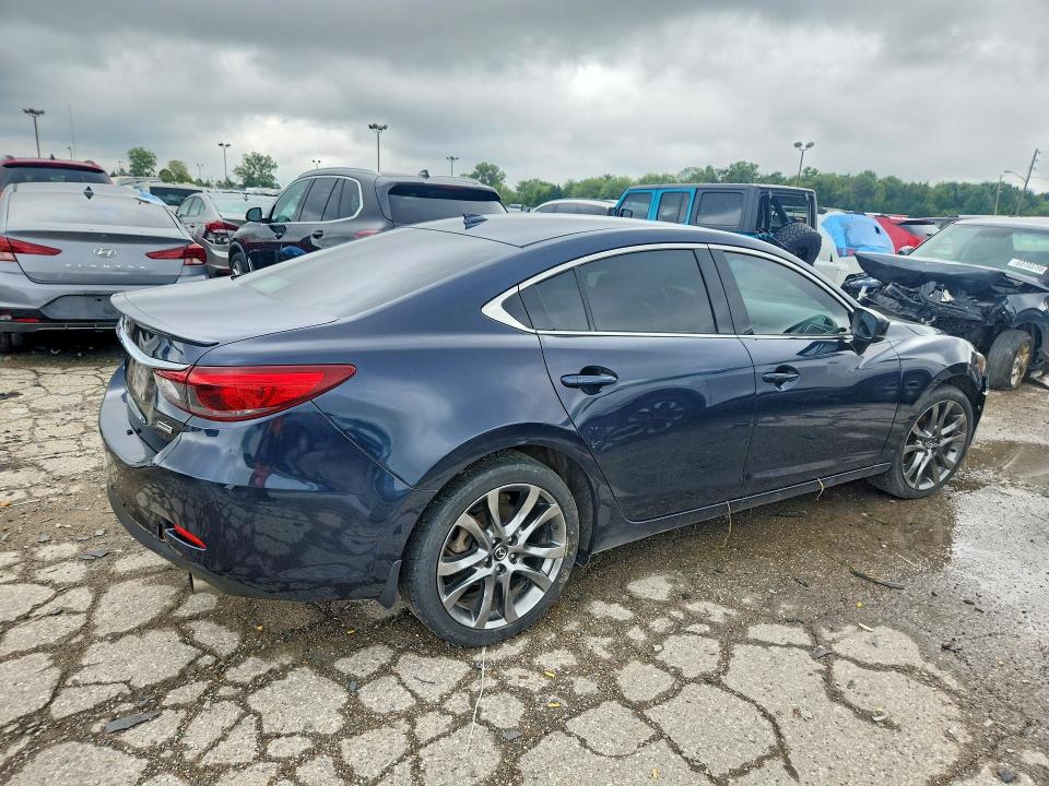 2017 Mazda 6 VIN JM1GL1X51H1143641 COPART salvage auction — FRONT END, Mo - Dis/Dlr/Exp Only Salvage Title (P), sold $850 on 2026-08-21 (photo 3)