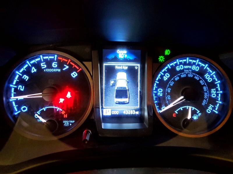 2023 Toyota Tacoma VIN 3TMCZ5AN7PM611225 COPART salvage auction — ROLLOVER, Mn - Cert Of Title-Salvage, sold $12,700 on 2026-08-24 (photo 9)