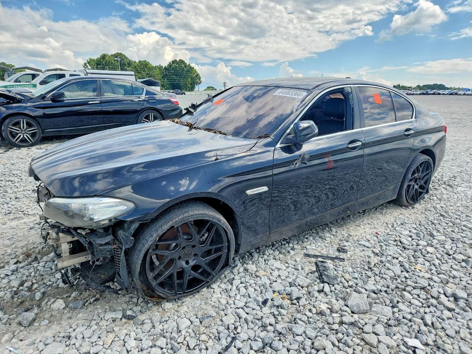 2015 BMW 5 series VIN WBA5A7C51FD620874 COPART salvage auction — FRONT END, Ga - Certificate Of Title, sold $450 on 2026-08-19 (photo 1)