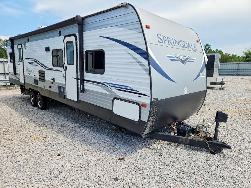 2020 Keystone Springdale VIN 4YDT32T26L3105428 COPART salvage auction — ROOF, ST, sold $5,200 on 2026-09-21 (photo 1)