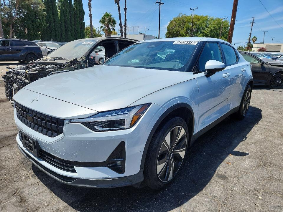 2023 Polestar 2 VIN YSMEG3KA0PL141298 COPART salvage auction — MECHANICAL, CA - CERTIFICATE OF TITLE, sold $6,900 on 2026-08-19 (photo 1)