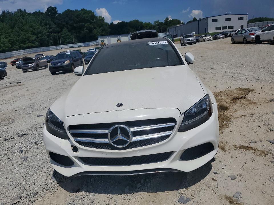 2018 Mercedes-benz C class VIN WDDWF4KB2JR403981 COPART salvage auction — REAR END, GA - CERTIFICATE OF TITLE, sold $4,250 on 2026-08-19 (photo 5)