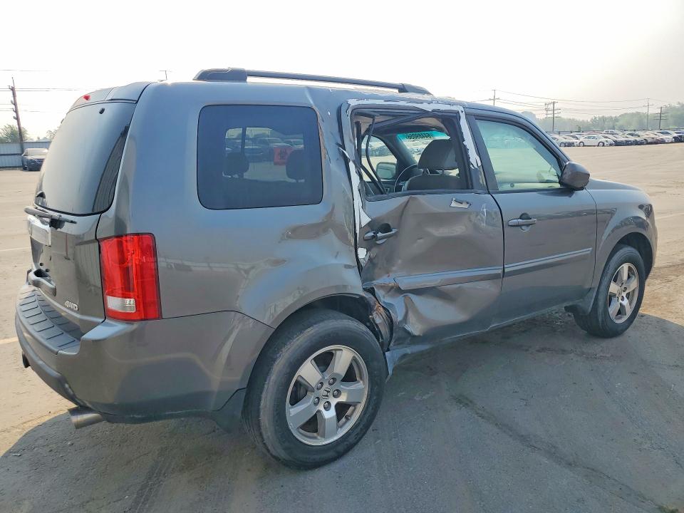 2011 Honda Pilot VIN 5FNYF4H58BB027282 COPART salvage auction — SIDE, Ut - Salvage Certificate, sold $1,900 on 2026-08-25 (photo 3)