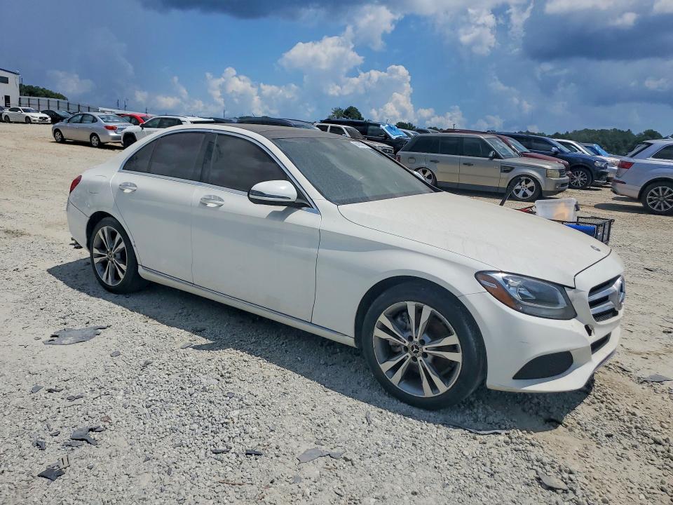 2018 Mercedes-benz C class VIN WDDWF4KB2JR403981 COPART salvage auction — REAR END, GA - CERTIFICATE OF TITLE, sold $4,250 on 2026-08-19 (photo 4)
