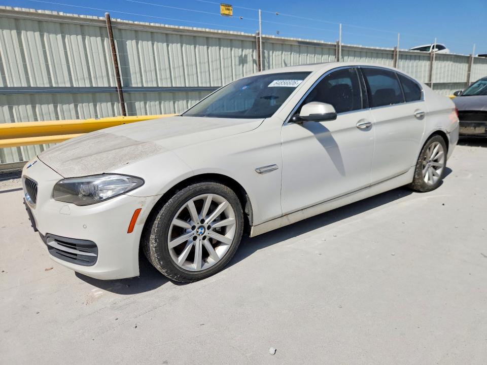 2014 BMW 5 series VIN WBA5B1C52ED475689 COPART salvage auction — NORMAL WEAR, Tx - Certificate Of Title, sold $1,200 on 2026-08-21 (photo 1)