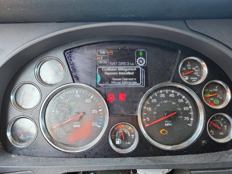 2021 Kenworth All models VIN 1XKYDP9XXMJ459234 COPART salvage auction — MECHANICAL, CT, sold $10,100 on 2026-08-18 (photo 9)