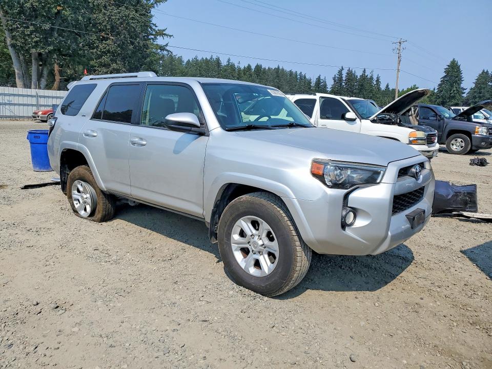 2018 Toyota 4runner VIN JTEBU5JR9J5536646 COPART salvage auction — SIDE, WA - BILL OF SALE, sold $8,900 on 2026-08-21 (photo 4)