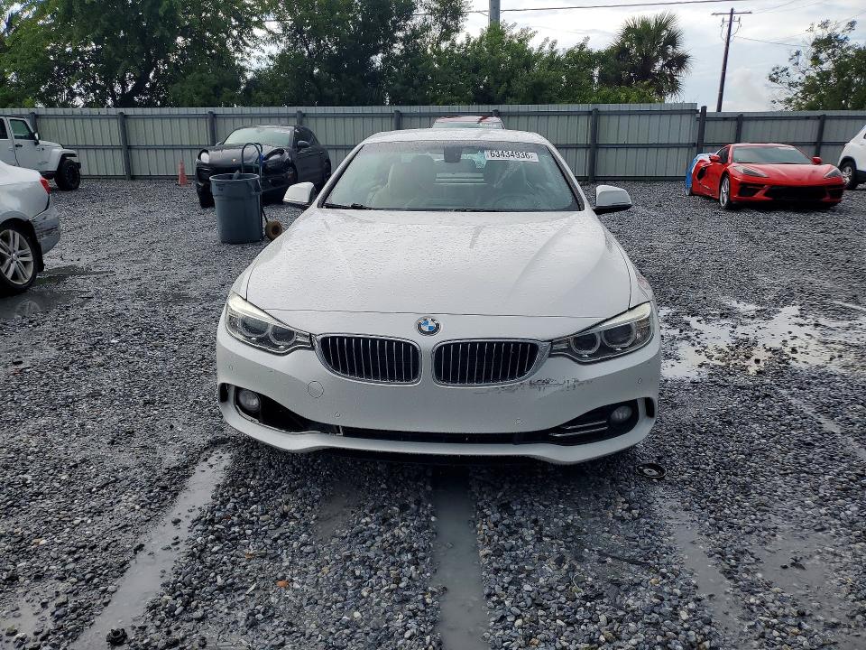 2016 BMW 4 series VIN WBA3V7C52G5A25784 COPART salvage auction — REAR END, Fl - Cert Of Title Slvg Rebuildable, sold $3,950 on 2026-08-18 (photo 5)