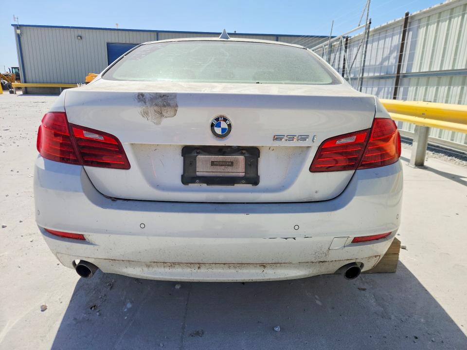 2014 BMW 5 series VIN WBA5B1C52ED475689 COPART salvage auction — NORMAL WEAR, Tx - Certificate Of Title, sold $1,200 on 2026-08-21 (photo 6)