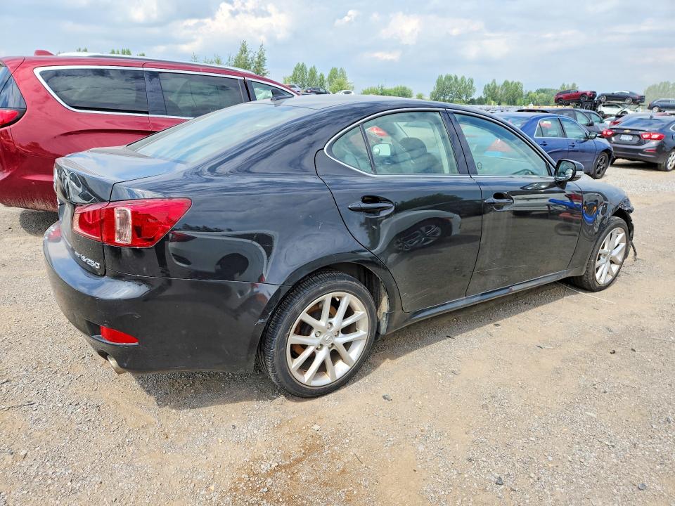 2011 Lexus Is VIN JTHCF5C29B5051457 COPART salvage auction — FRONT END, ON - PERMIT NO BRAND - UNFIT, sold $625 on 2026-08-25 (photo 3)