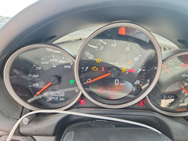2011 Porsche Boxster VIN WP0CA2A81BS710364 COPART salvage auction — FRONT END, CT, sold $3,100 on 2026-08-17 (photo 9)