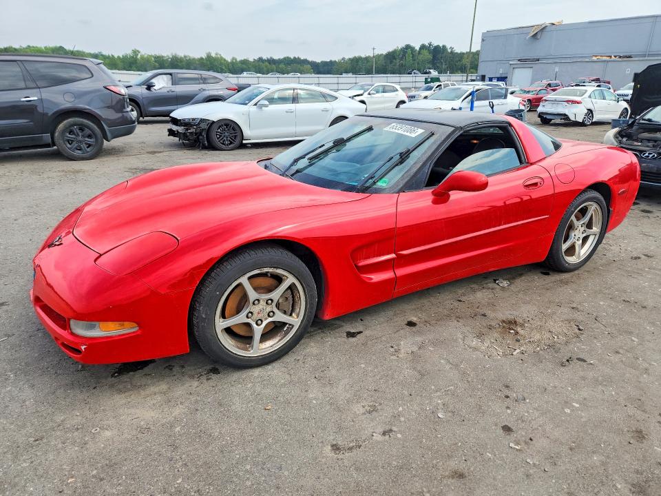 2002 Chevrolet Corvette VIN 1G1YY22G425130430 COPART salvage auction — FRONT END, Va - Certificate Of Title, sold $1,650 on 2026-08-22 (photo 1)