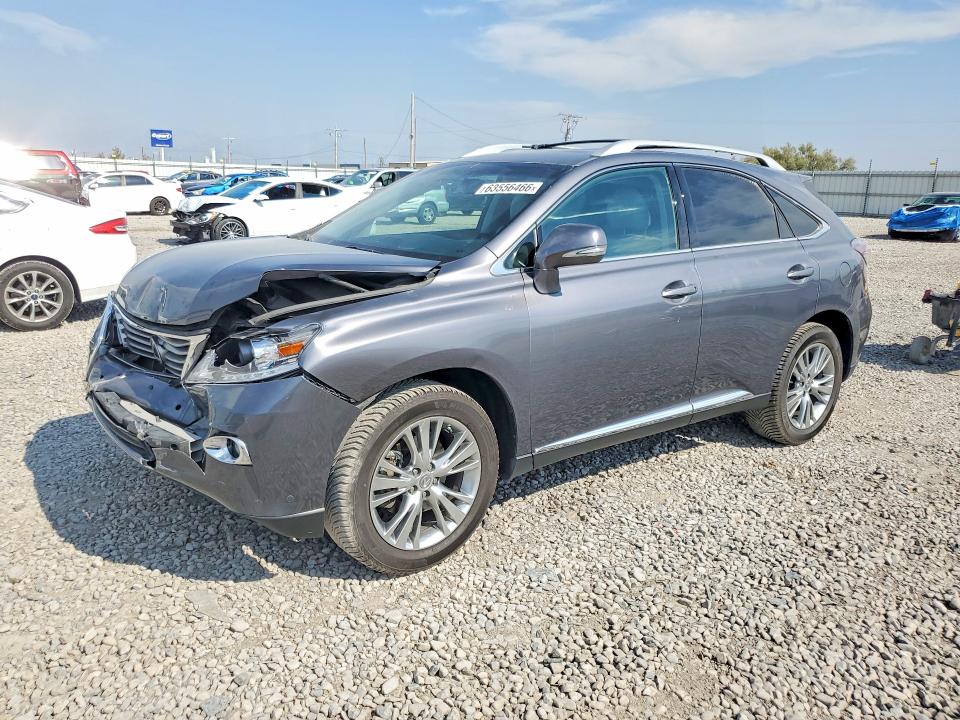 2013 Lexus Rx350 VIN 2T2BK1BA8DC207175 COPART salvage auction — FRONT END, Ut - Salvage Certificate, sold $150 on 2026-08-28 (photo 1)