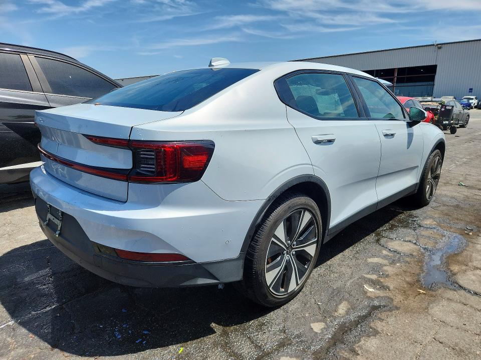 2023 Polestar 2 VIN YSMEG3KA0PL141298 COPART salvage auction — MECHANICAL, CA - CERTIFICATE OF TITLE, sold $6,900 on 2026-08-19 (photo 3)