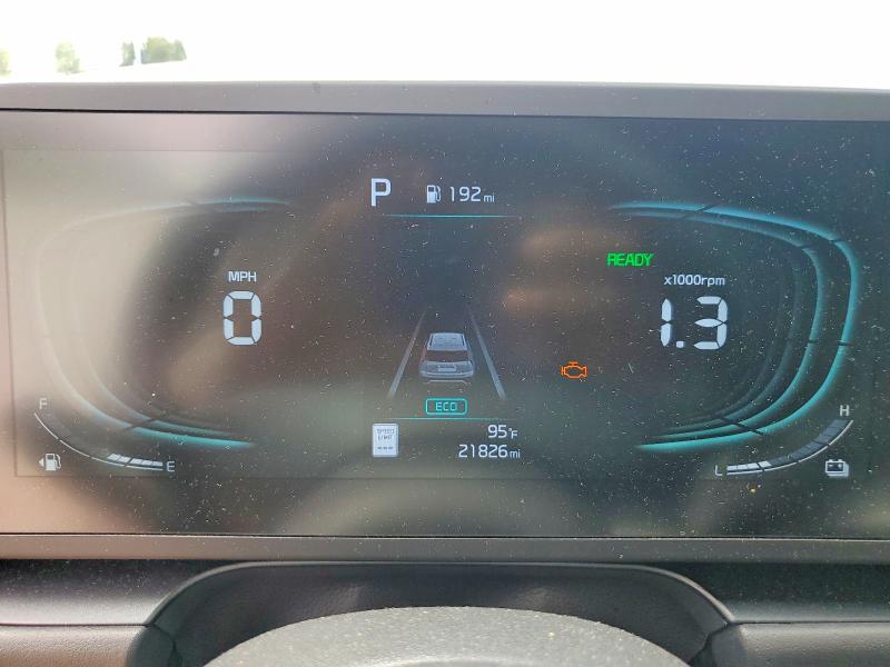2026 Kia Niro VIN KNDCP3LE0T5318130 COPART salvage auction — REAR END, MO - CERTIFICATE OF TITLE, sold $10,800 on 2026-08-19 (photo 9)