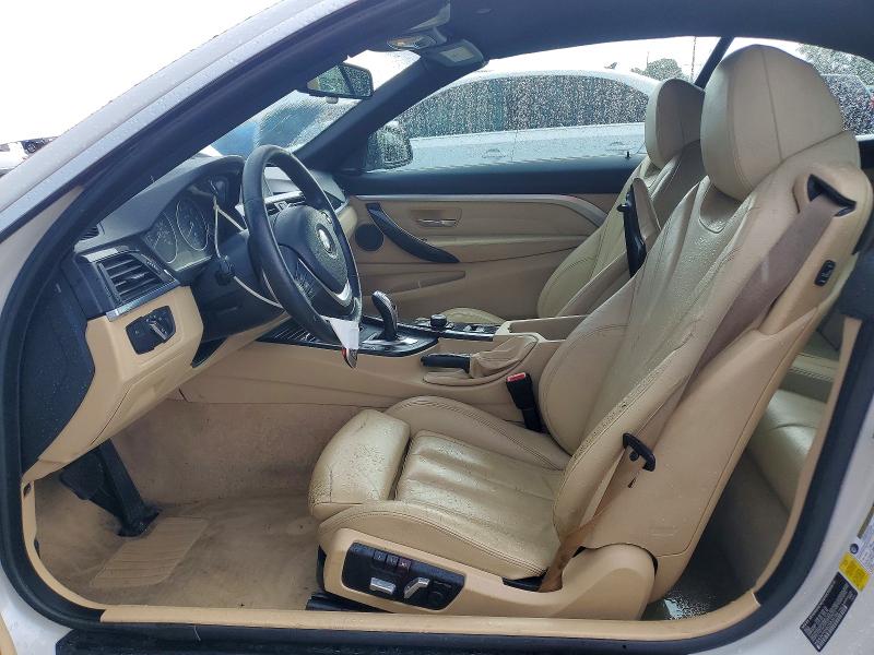 2016 BMW 4 series VIN WBA3V7C52G5A25784 COPART salvage auction — REAR END, Fl - Cert Of Title Slvg Rebuildable, sold $3,950 on 2026-08-18 (photo 7)