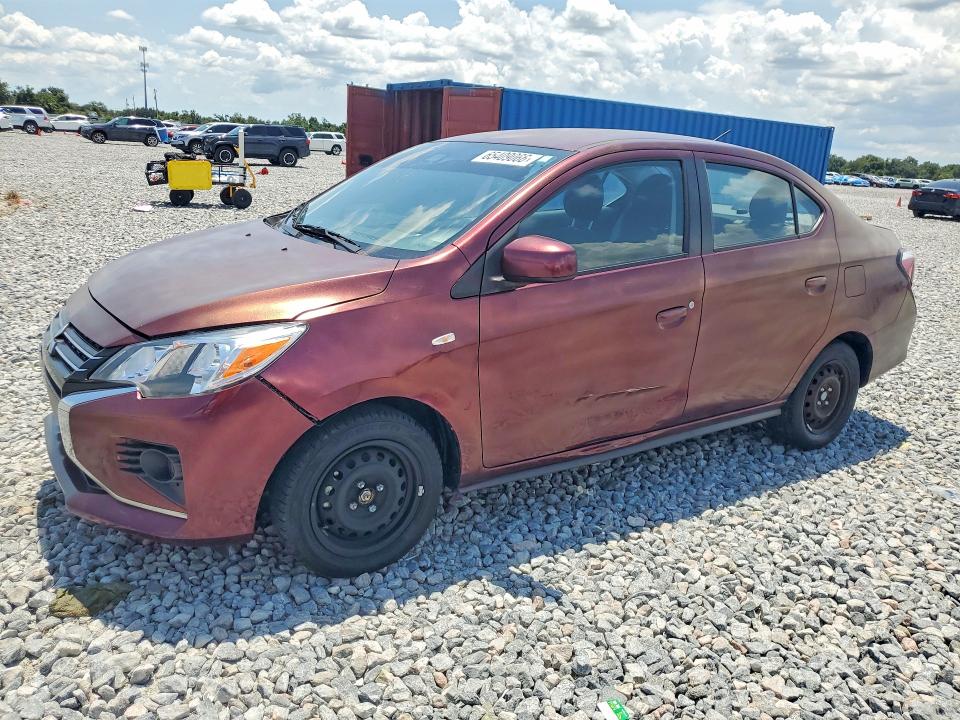2024 Mitsubishi Mirage VIN ML32FUFJ7RHF08274 — COPART salvage auction photo