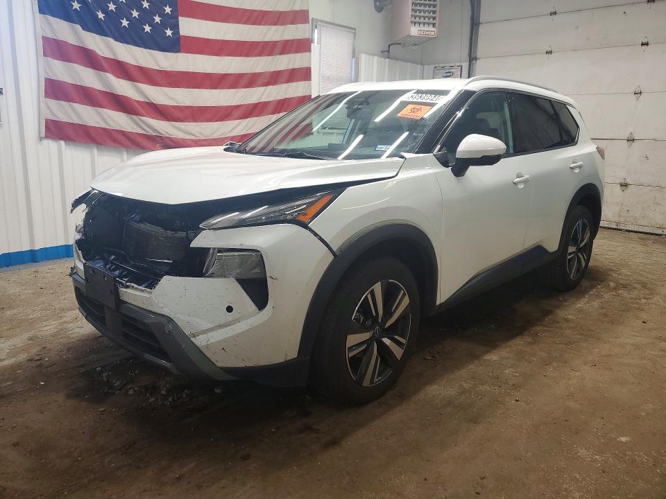 2026 Nissan Rogue VIN 5N1BT3CA9TC724001 — COPART salvage auction photo