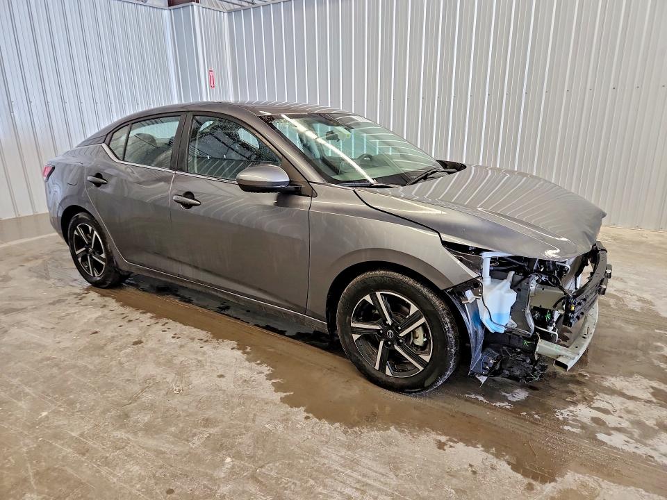 2025 Nissan Sentra VIN 3N1AB8CV8SY380625 COPART salvage auction — FRONT END, PA - DEALER ONLY CLEAN TITLE, sold $9,900 on 2026-08-19 (photo 4)