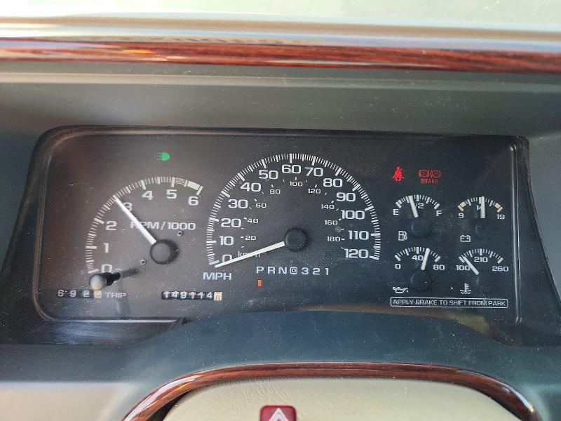 2000 Cadillac Escalade VIN 1GYEK63R8YR212336 COPART salvage auction — HAIL, TX - CERTIFICATE OF TITLE, sold $900 on 2026-08-22 (photo 9)