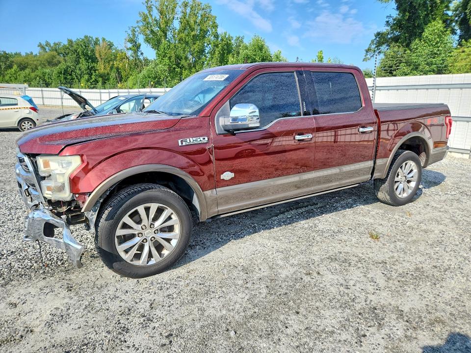 2015 Ford F150 VIN 1FTEW1EF9FFB47639 — COPART salvage auction photo