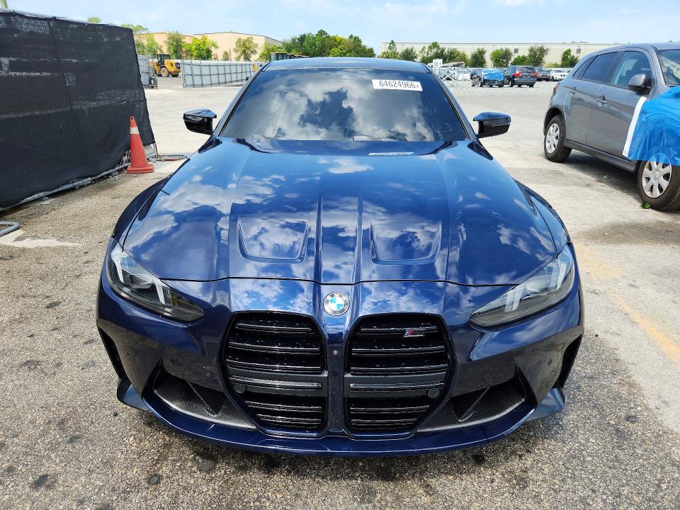 2025 BMW M4 VIN WBS33HK08SCT35579 COPART salvage auction — MINOR DENT/SCRATCHES, Ny - Certificate Of Title (P), sold $29,750 on 2026-08-27 (photo 5)