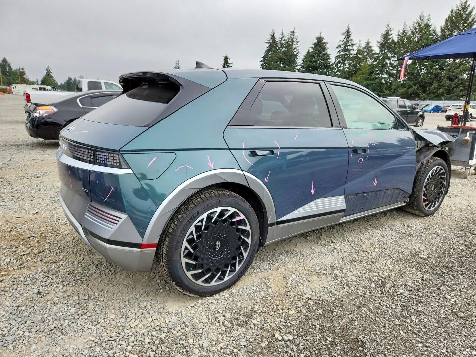 2022 Hyundai Ioniq VIN KM8KRDAF8NU068793 COPART salvage auction — FRONT END, WA - BILL OF SALE, sold $8,700 on 2026-08-21 (photo 3)