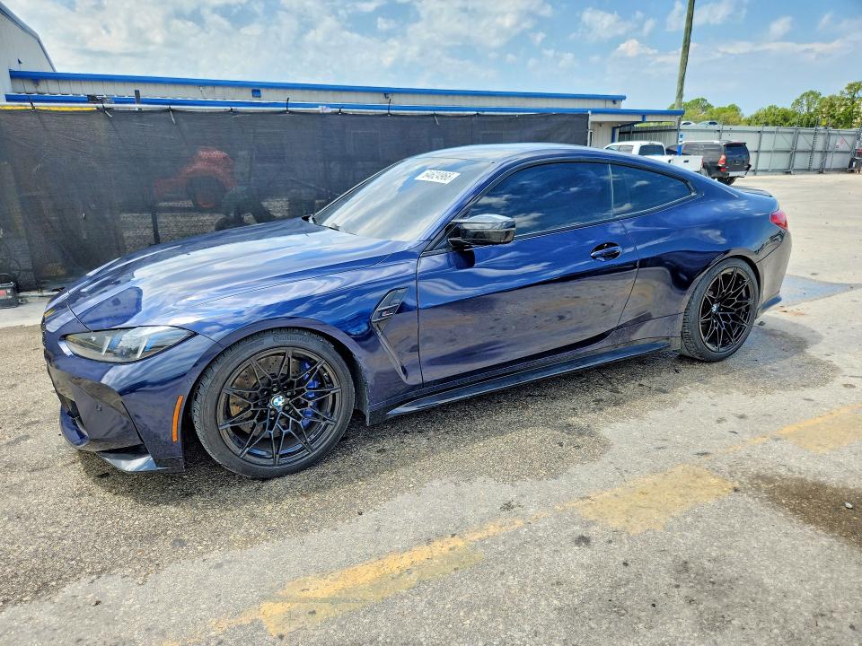 2025 BMW M4 VIN WBS33HK08SCT35579 COPART salvage auction — MINOR DENT/SCRATCHES, Ny - Certificate Of Title (P), sold $29,750 on 2026-08-27 (photo 1)