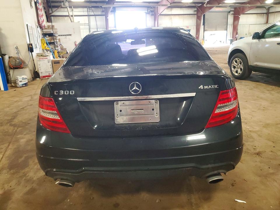 2013 Mercedes-benz C class VIN WDDGF8AB6DR285919 COPART salvage auction — FRONT END, MI - CERTIFICATE OF TITLE, sold $1,700 on 2026-08-21 (photo 6)