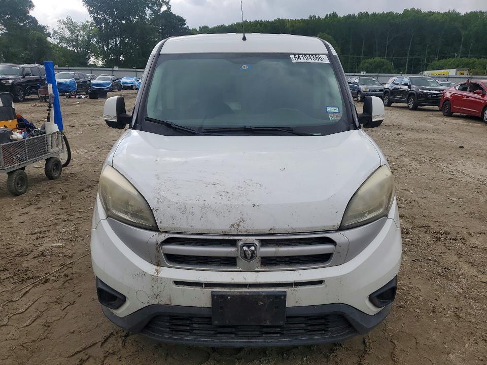 2017 Ram Promaster VIN ZFBERFBB2H6E39468 COPART salvage auction — MECHANICAL, Tx - Certificate Of Title, sold $300 on 2026-08-18 (photo 5)