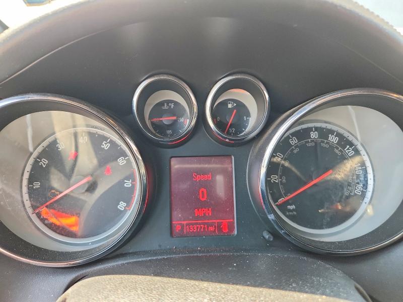 2016 Buick Cascada VIN W04WT3N55GG093763 COPART salvage auction — FRONT END, TX - CERTIFICATE OF TITLE, sold $2,400 on 2026-10-01 (photo 9)