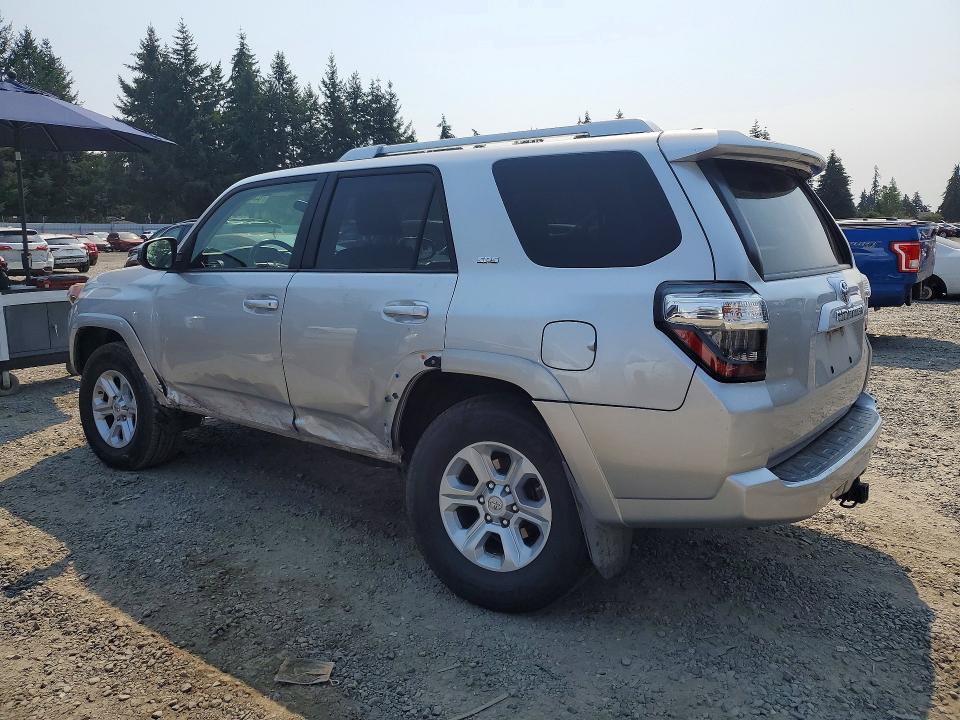 2018 Toyota 4runner VIN JTEBU5JR9J5536646 COPART salvage auction — SIDE, WA - BILL OF SALE, sold $8,900 on 2026-08-21 (photo 2)