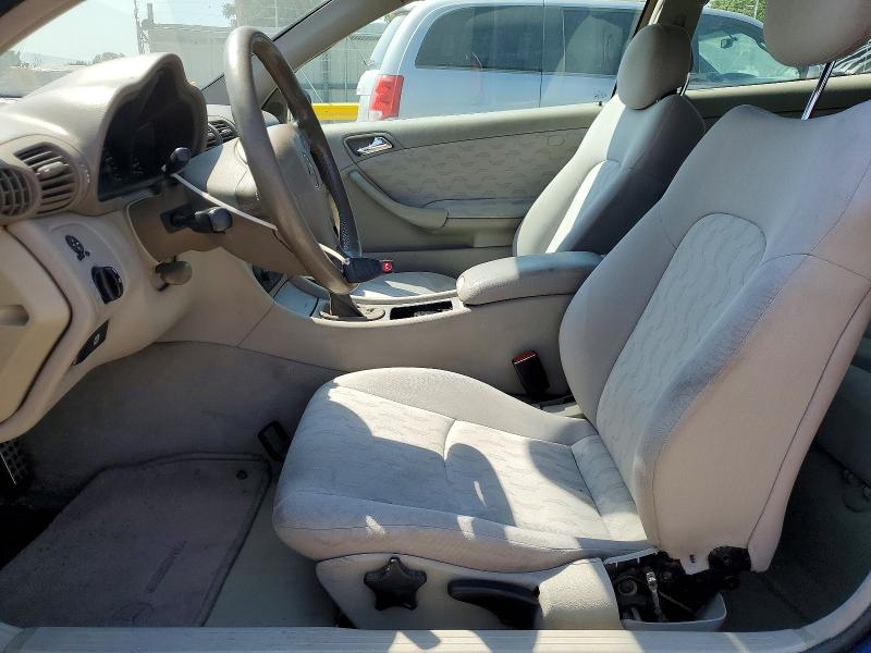 2002 Mercedes-benz C class VIN WDBRN47J22A287707 COPART salvage auction — NORMAL WEAR, KS - CERTIFICATE OF TITLE, sold $325 on 2026-08-19 (photo 7)